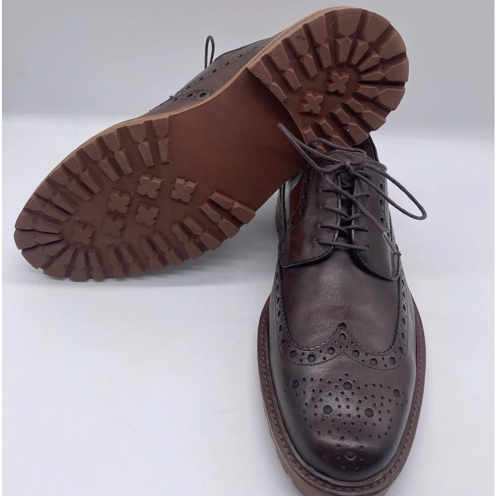 Banana Republic - Men - BROGUE OXFORD DRESS SHOE - Size 81/2 M